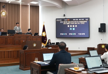 하남시의회, 제352회 임시회 폐회…추경안 등 20건 의결
