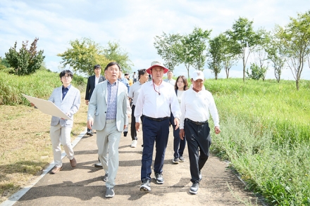이충우 여주시장, 민선9기 공약 체육시설 조성현장 시찰...‘명품 스포츠 도시 도약’