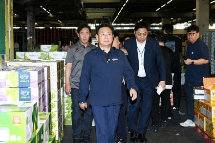 신동화 구리시장, 추석맞이 “구리농수산물도매시장” 장보기 행사