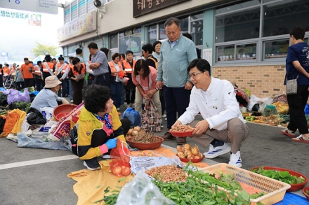 보성군, 녹차골보성향토시장·벌교전통시장 장보기 행사 추진