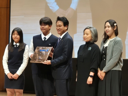 이천중학교, 남부 권역 대표로 2026 폰프리 학생 공동 선언식 참여