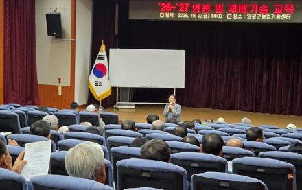 양평군, 2026~2027년 양평밀 재배기술 교육 개최