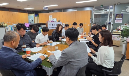 여주시 허가과, 전입 직원과 함께
