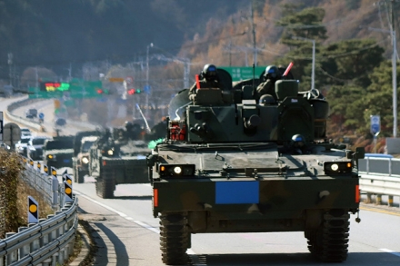 육군 제7기동군단, 대규모 기계화부대 실기동훈련 실시