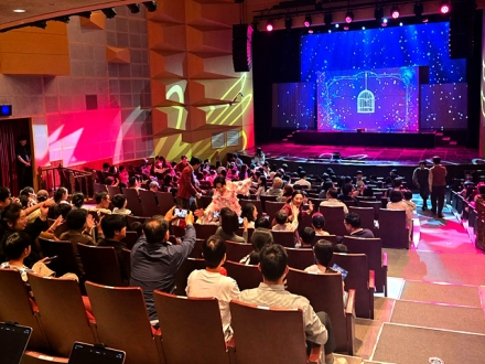 용인문화재단, 미디어아트 뮤지컬 ‘파랑새’성료