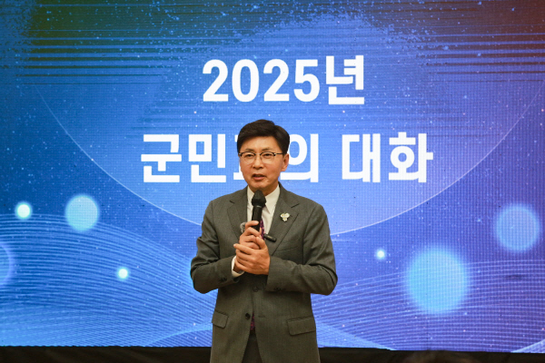김철우 보성군수, 웅치면민과 소통의 시간 가져