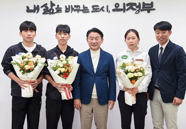 의정부시청 빙상팀, 2025 하얼빈 동계아시안게임서 금빛 질주… 메달 5개 획득