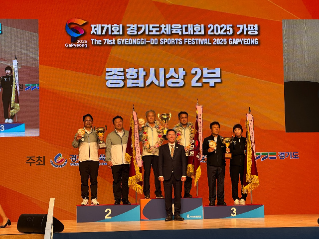 이천시, 제71회 경기도체육대회 종합3위 차지
