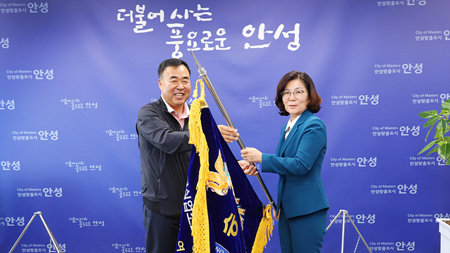 안성시 소프트테니스팀, 2025년 상반기 주요 대회 석권…우승기 봉납식 개최