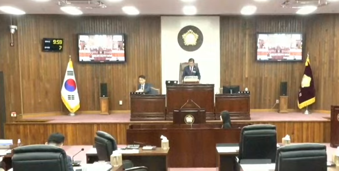 제75회 여주시의회 임시회 제1차 본회의