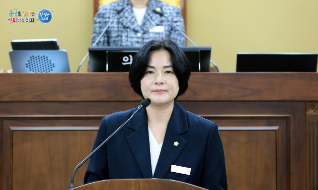 양평군의회 윤순옥 의원, 대표발의 및 본회의 통과