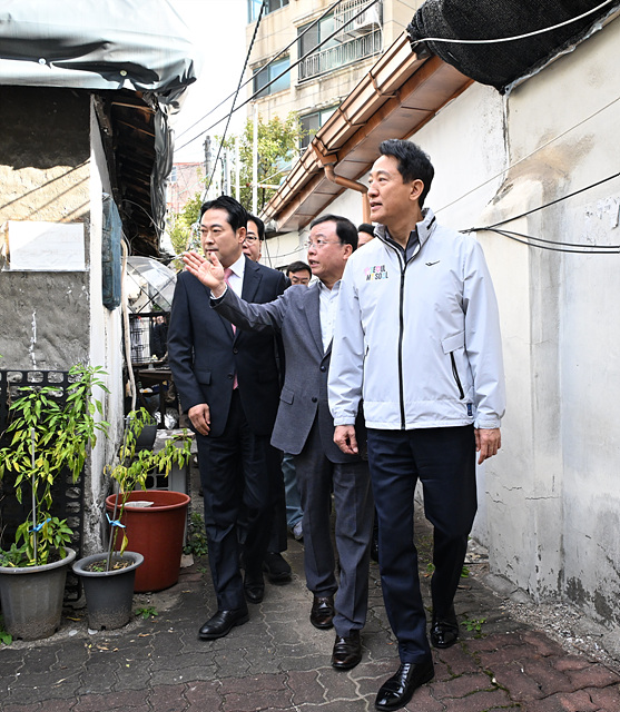 오세훈 시장, 24일(금) 노원구 상계5구역 재정비촉진사업 현장 방문