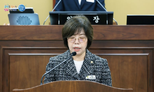 제311회 양평군의회 임시회 오혜자 부의장 5분 자유발언