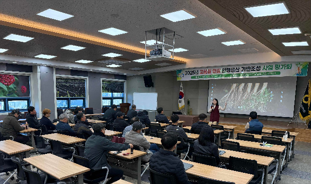 이천시농업기술센터, ‘고품질 인삼 안정생산 기반조성 사업’ 평가회 개최