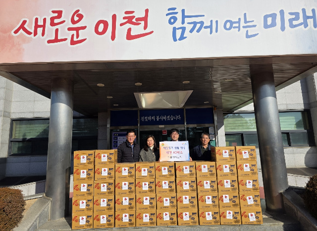 대월면 대흥감리교회, 취약가정 지원을 위한 라면 40박스 기탁