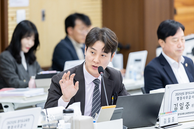 김일중 의원, “학교시설 공사 안전 비상... 지원청 인력·경력 배치 전면 재검토해야”