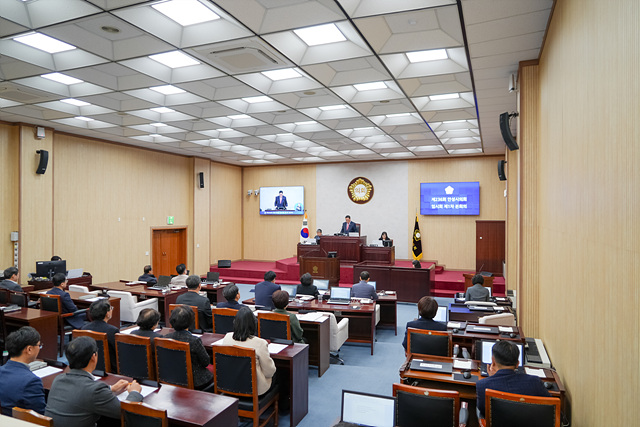 안성시의회, 제236회 임시회 제1차 본회의 개최