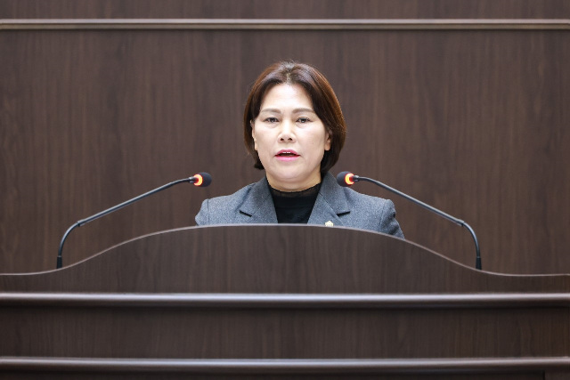 “공동주택 시설보조금, 단지 수에 비해 턱없이 부족” 조예란 도시환경위원장, 중·장기 수요 반영한 예산 확대 촉구