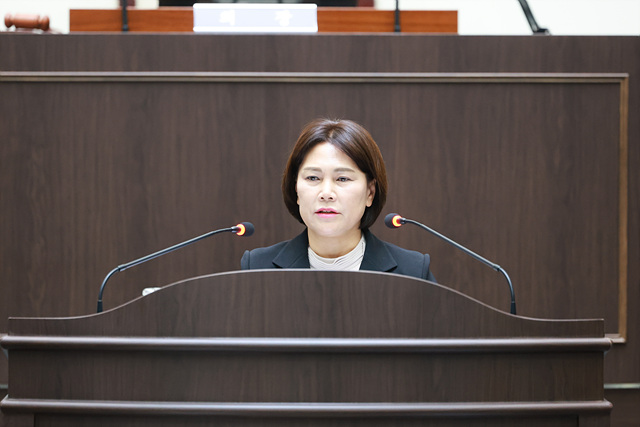 광주시의회 조예란 의원 “광주시 산후돌봄 정책 적극 추진” 요구