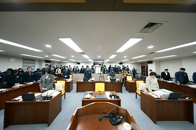 양평군의회, 제312회 제2차 정례회 개회
