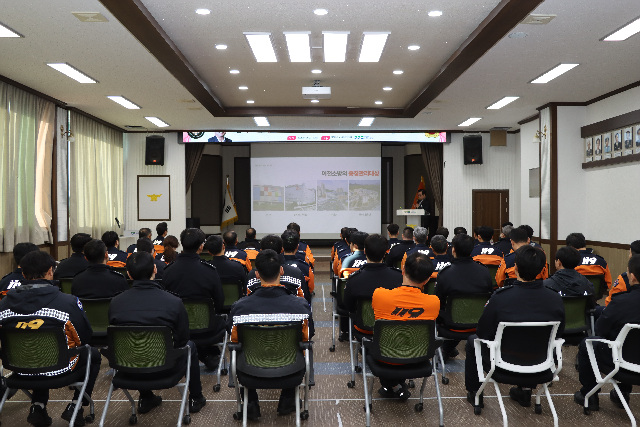 이천소방서, 허원 경기도의원 초청 특별강연 실시
