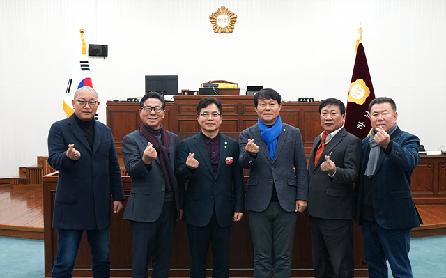 하남시의회 금광연·정병용, 수도권영상기자클럽 릴레이 상패 수상