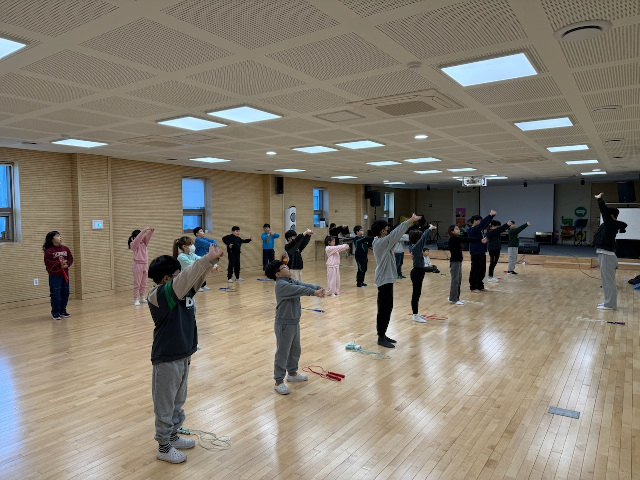 대덕면 주민자치회, 겨울방학 맞아 ‘음악 줄넘기’ 무료 운영