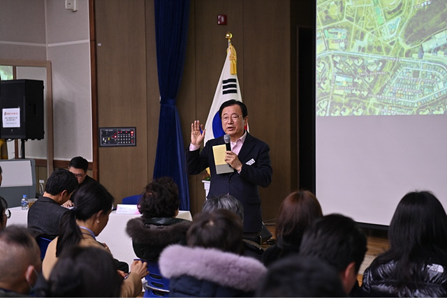 이현재 하남시장, 덕풍3·미사2동에서 “3·9호선 적기 준공에 총력”