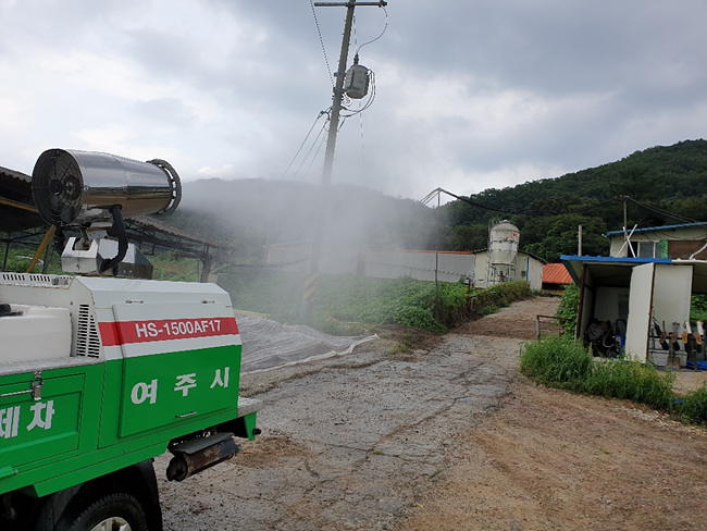 여주시, 구제역 차단에 ‘사활’… 백신 15만 두분 긴급 확보·드론 방역 총력