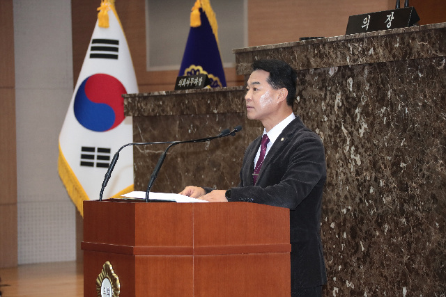김재국 의원 5분발언 -  이천 농업 경쟁력 강화를 위한  농업기술센터 기능 재편 및 시설 재정비 제안