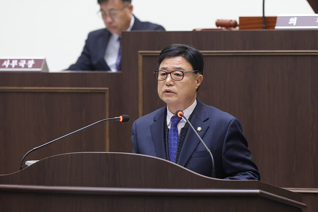광주시의회 박상영 부의장 시정질문 통해 도시계획시설 추진 지연에 따른 대책 마련 촉구…