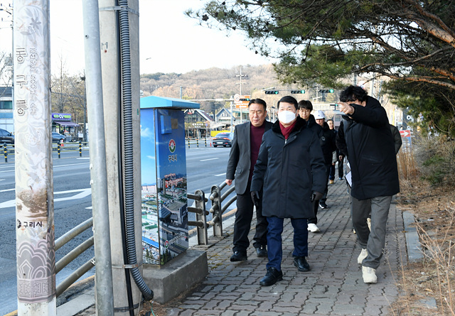 구리시, 역사와 일상이 만나는 동구릉 역사거리 조성