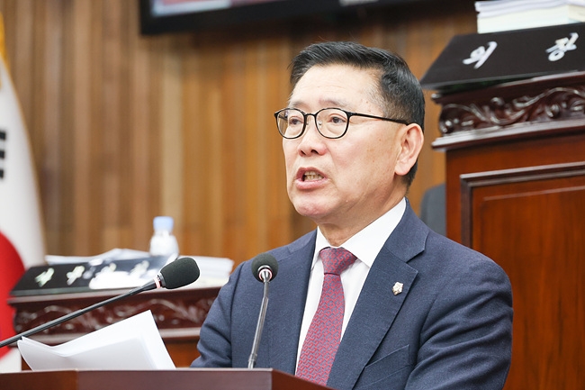 여주시의회 마지막 회기 경규명 의원 자유발언