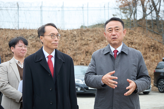 한강유역환경청장, 여주시 취·양수장 시설개선사업 현장점검 실시