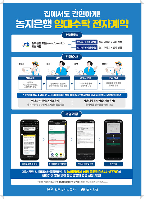 서류 떼고 지사 찾던 불편 ‘끝’, 임대수탁 어디서나 편리하게
