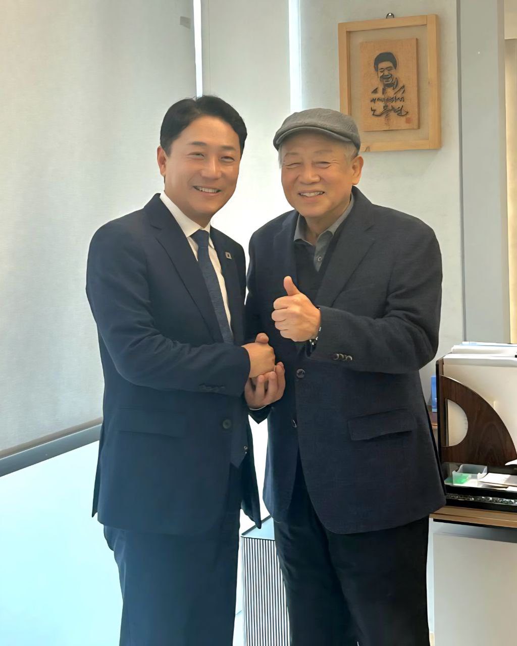 진석범 화성시장 예비후보, 차성수 노무현재단 이사장 만나 화성 발전 방향 논의… “생활 속 변화 만드는 공간 재배치 필요”