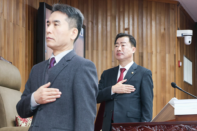 제80회 여주시의회 임시회 박두형의장 개회사