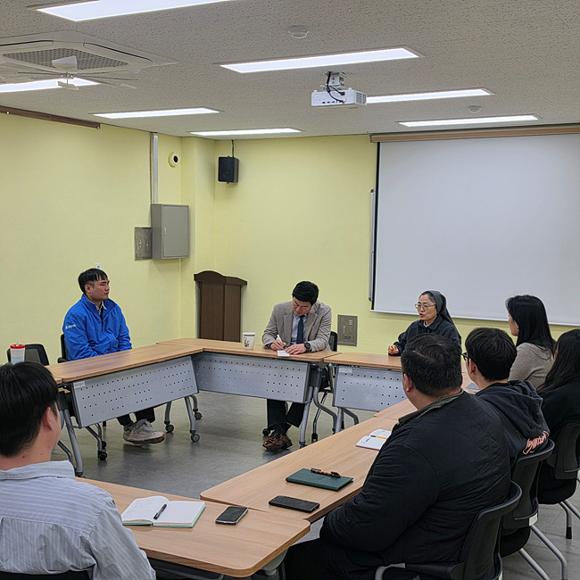 구자열 원주시장 예비후보, 강원특별자치도청소년활동진흥센터와 간담회