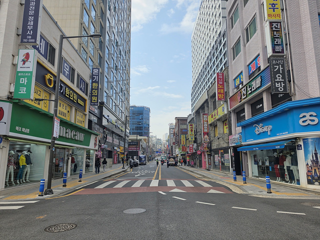하남 신장전통시장 지중화 사업 완료…쾌적한 보행환경 조성