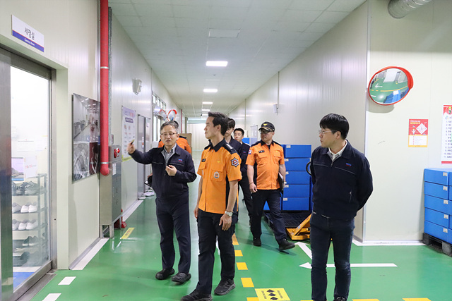 이천소방서, 반도체 관련 제조공장 현장안전지도 실시