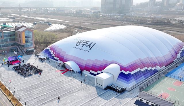광주도시관리공사, 「광주시 양벌 테니스돔」 6월 2일 개장... 실내코트 12면 운영