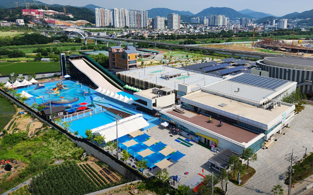 “광주도시관리공사, '도심 속 시원한 피서지' 광주시워터파크 야외물놀이장 7월 4일 개장!