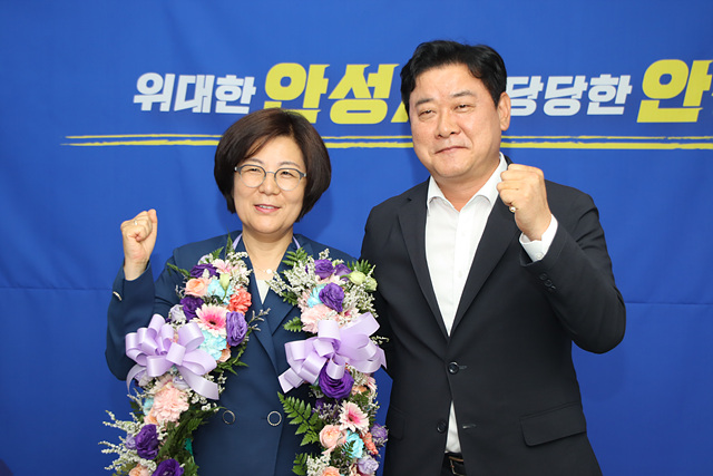 김보라 안성시장 당선, 전국 최초 ‘연임 3선 시장’ 대기록... “역사적 선택 앞에 더 겸손히 고개 숙일 것”