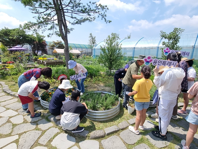 용인특례시, 드림스타트·농업기술센터와 ‘드림팜 마음자람 농장체험’ 진행