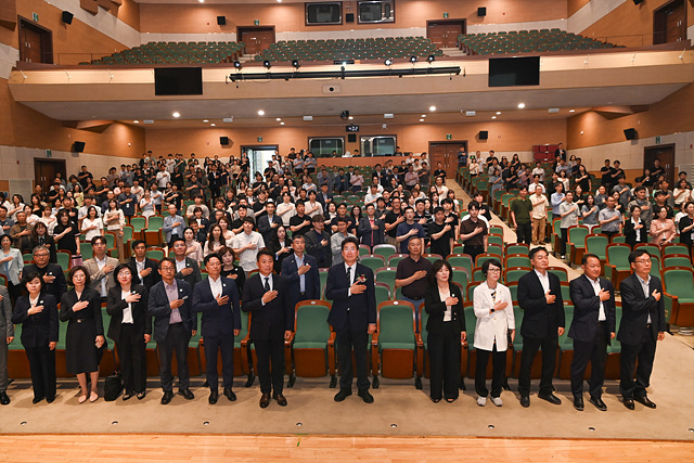 민선8기 원주시장 이임식 개최...시민과 함께한 4년, 감사의 마음 전해