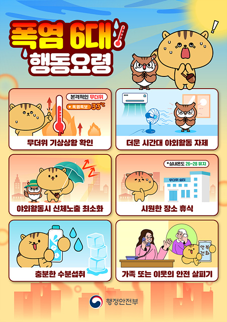 여주시보건소, 폭염 상황관리 체계 운영...건강 취약계층 집중관리