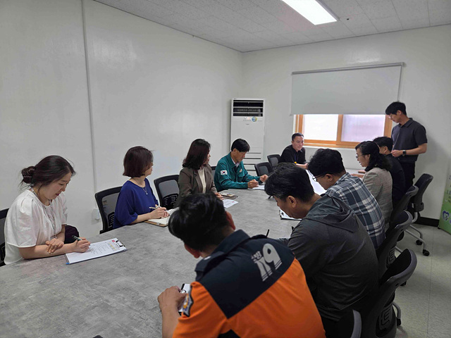 여주시 김광덕 부시장, 집중안전점검 현장 점검 실시