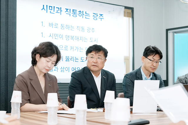 박관열 광주시장, 경안시장서 첫 '직통시장실' 운영…전통시장 현안 청취