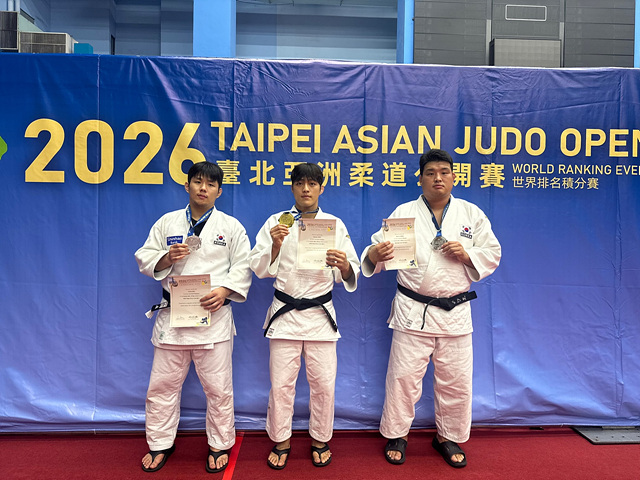 용인특례시, 직장운동경기부 유도팀 국제대회서 금 1·은 2 획득