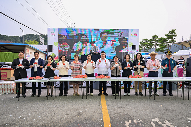 2026 양평수박축제, 청운면의 저력을 보여주다